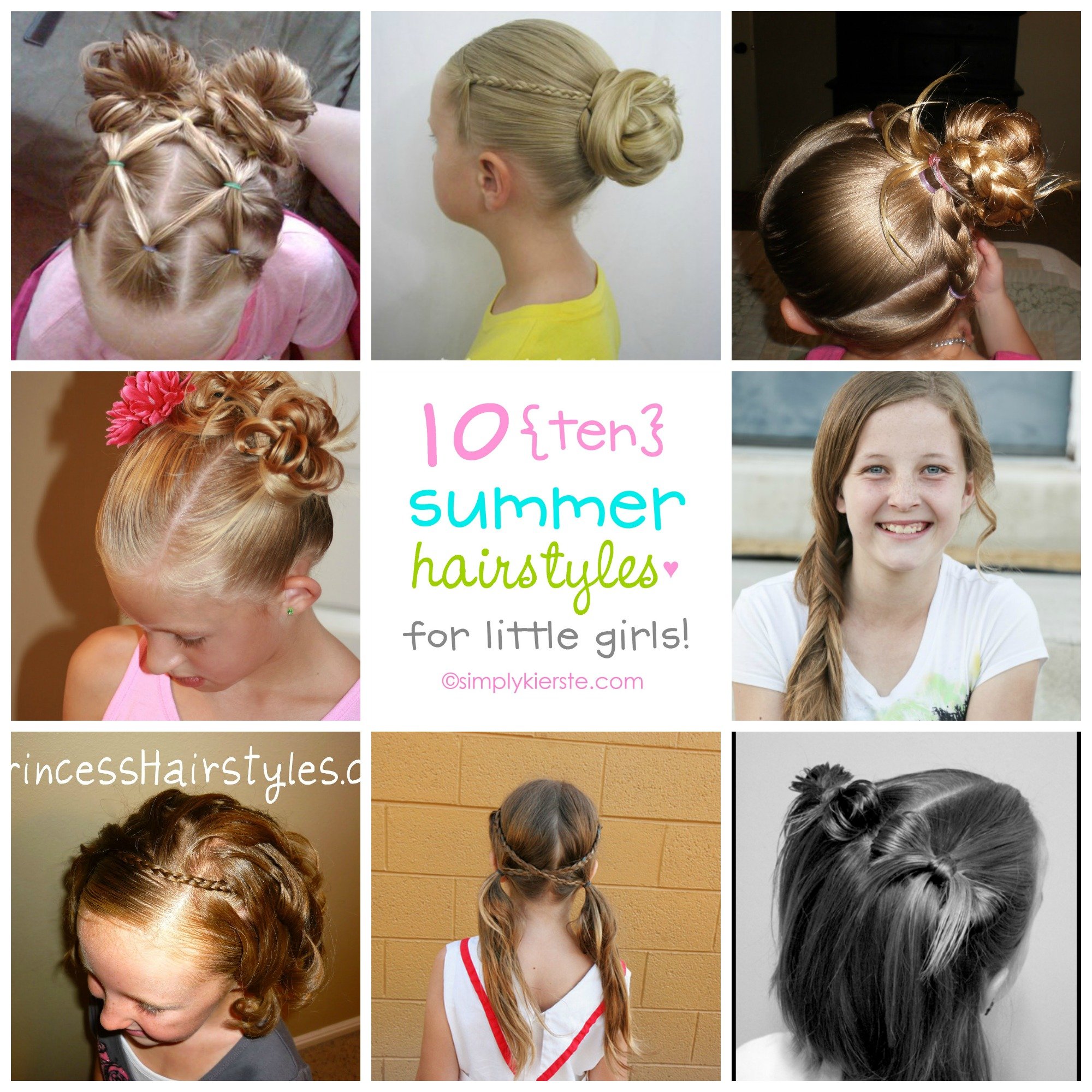 10 Fun Summer Hairstyles For Little Girls Simplykierstecom