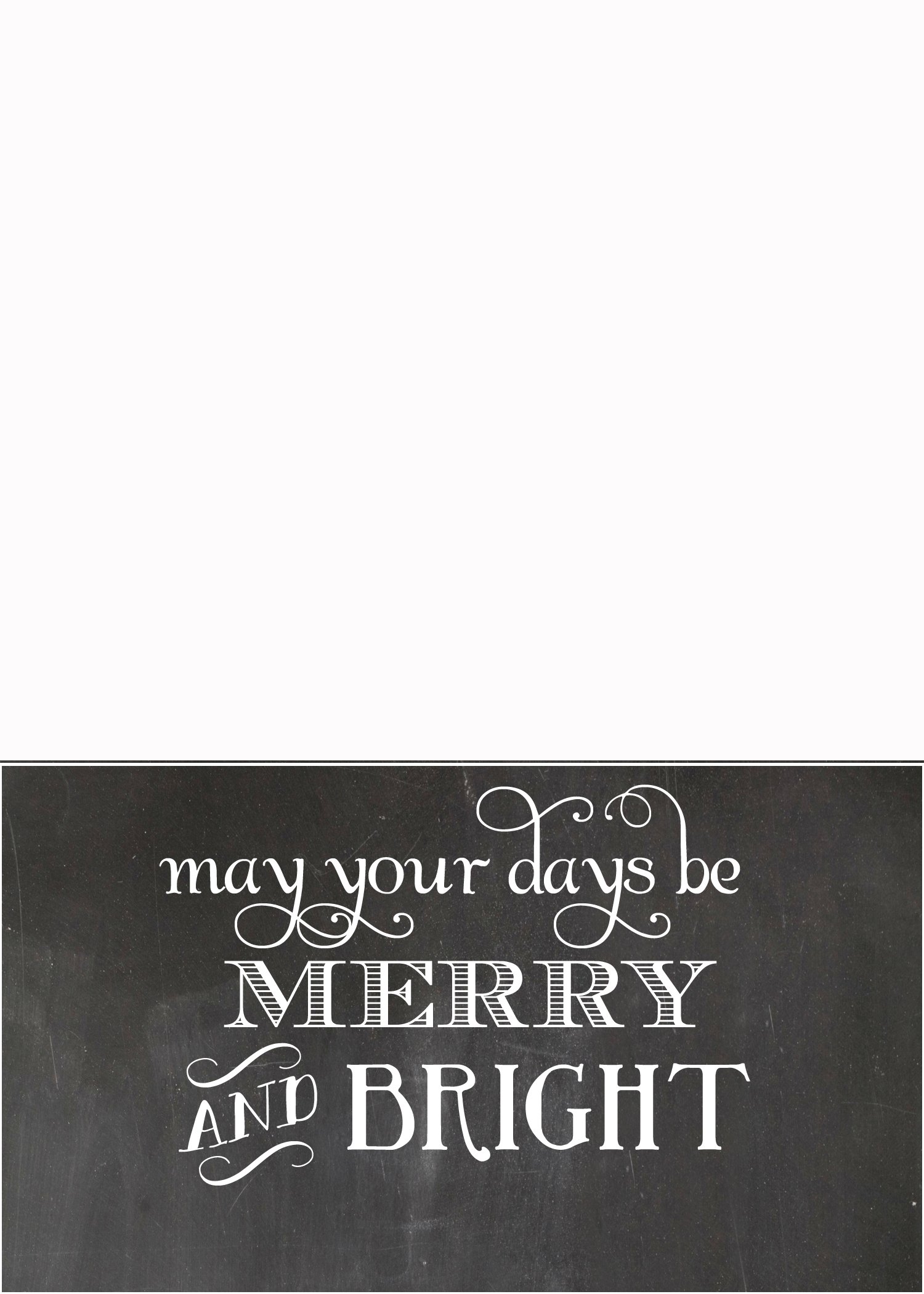 FREE Chalkboard Christmas Card Templates  simplykierste.com