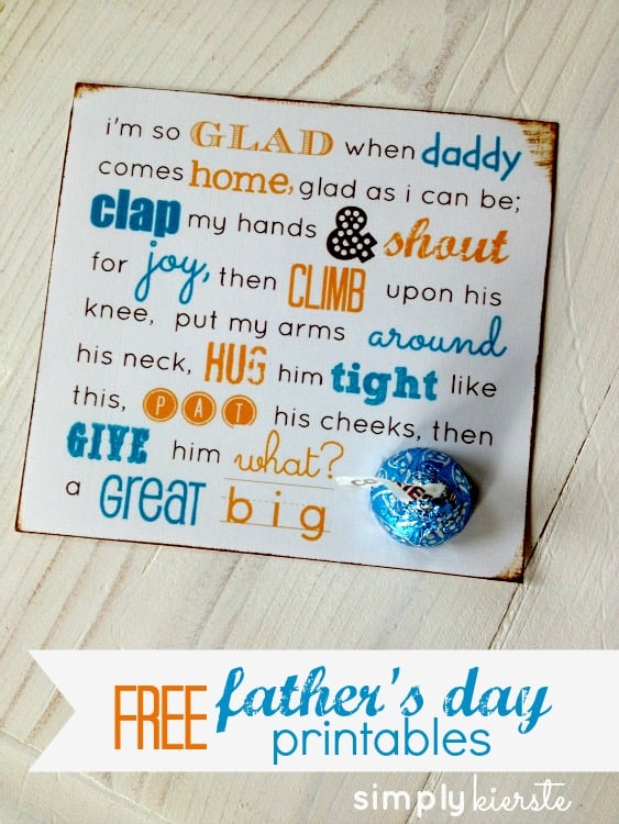 Father's Day Measuring Tape Gift & Printable | simplykierste.com
