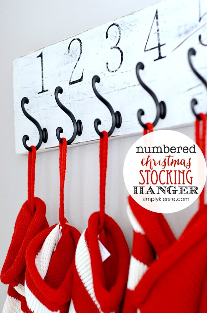 The Best DIY Christmas Stocking Hangers and Display Ideas – Cheap and Easy Handmade Holiday Decorations!